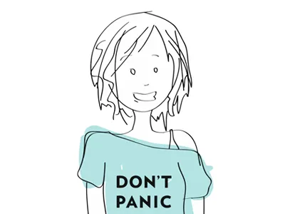 Shot #111311 chexee illustration self portrait