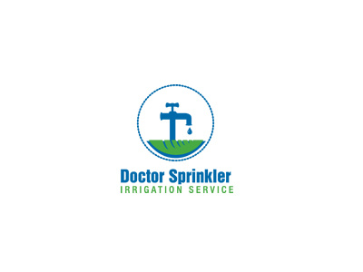 Doctor Sprinkler blue droplet irrigation leaf pipe water