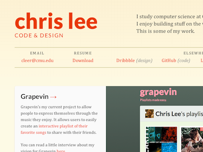 Portfolio personal portfolio website