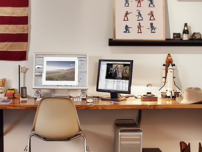 My desk shot for a feature tomorrow desk office public school studio workspace