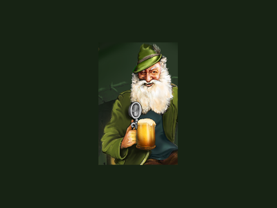 new beer label design wip beer custom fracturized label oldguy ps wacom wacomized work