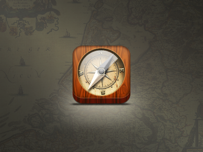 Upojenie HD - Compass compass hd icon icons ios iphone iphone 4 retina theme upojenie