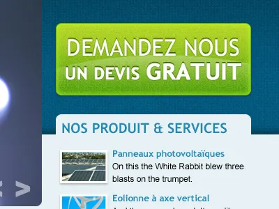 "Free Quote" button button green texture