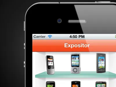 Phone prototype glass iphone phones shelf