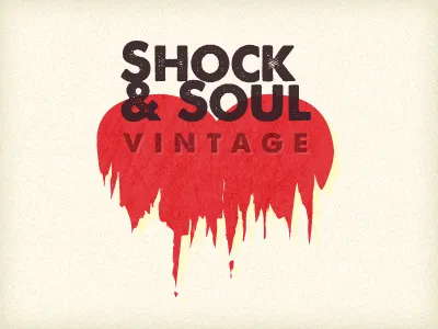 Logo idea blood heart logo vintage