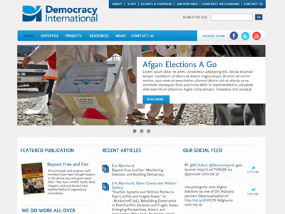 New Work - Homepage democracy google fonts homepage