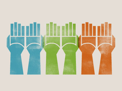 Have A Hand hands illustration