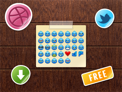 Twitter Kaomoji emoticons free icon twitter