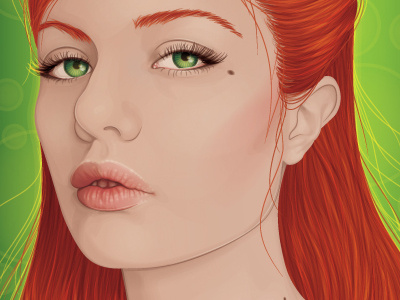 Backlit Vector Portrait illustration illustrator tutorial vector