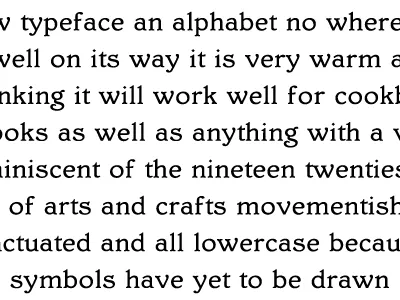 makin' a text face. typography