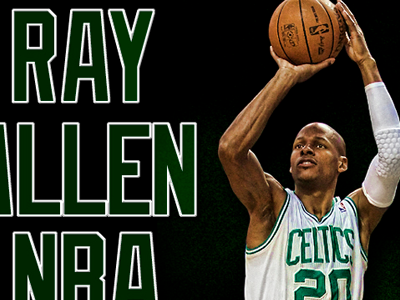 Who's the king basket boston celtics ray allen