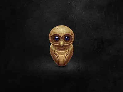 Anubis Owl icon house of anubis icon illustration owl