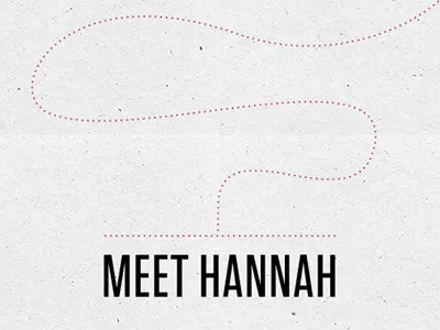 Meet Hannah texture typography