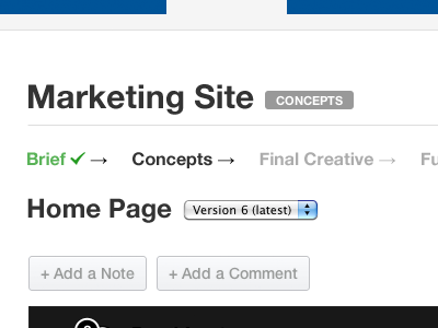 Workflow helvetica simple workflow