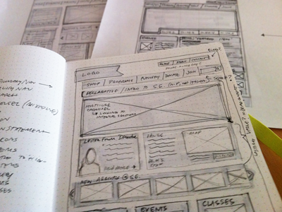 Wire Frame behance sketching ui viget wire frame