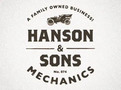 Hanson & Sons have here i idea no put sometimes to what