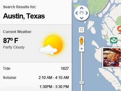 WFN Explorer (Weather Widget) icons map