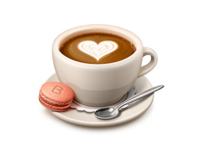 Valentine's Day Coffee icon icons softfacade virtual gifts