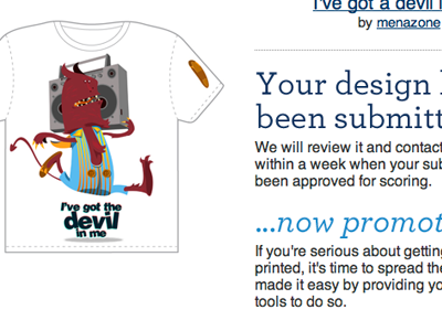 Threadless try!