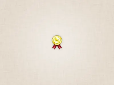 Finished badge game icon pixel