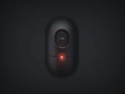 Pill With Ok bolshe krasnogo.com button icon led ok pill