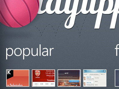 Layuppp Windows Phone 7 - Home 39argyle blue dribbble gray layuppp pink