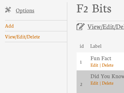 Another Floppy Deuce CMS teaser cms orange tables