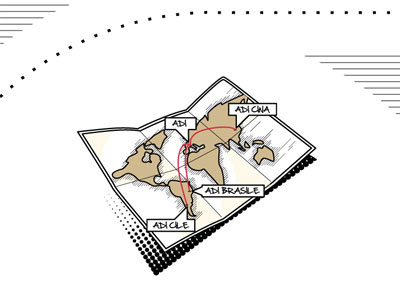 Map ai infographics map vectors