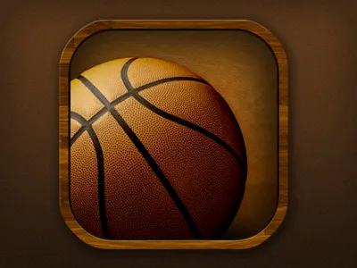 Courtside App Icon dribbble icon ios ipad