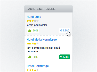 Oferte turistice list price sidebar ui