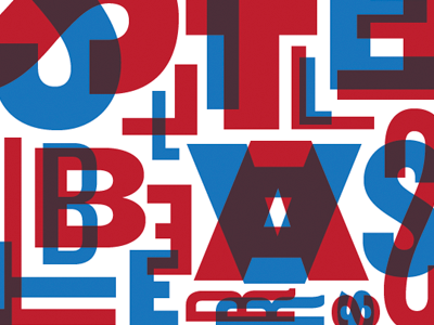 Star of David album art blue design electro jewish klezmer knockout music poster red typography