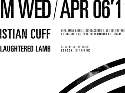 CC 060411 christian cuff photo poster