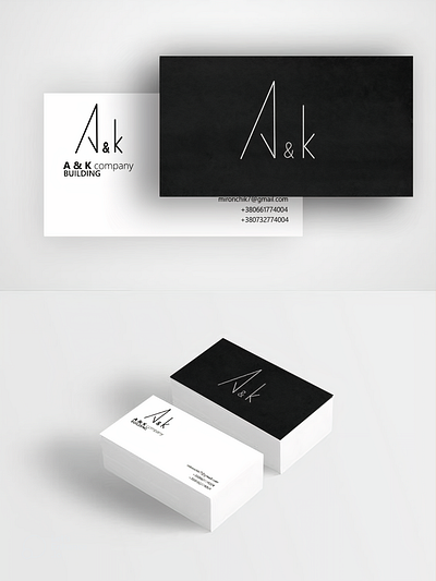 Buisness card for Building Company branding graphic design logo