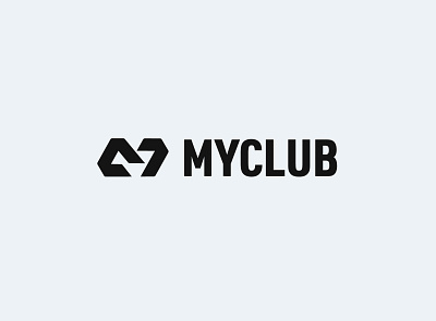 MyClub Logo Design. bold branding business clean design dynamic flatdesign graphic design graphicdesign innovative logo logotype minimal modern playful professional sports symbol vector