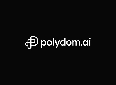 Polydom.ai Logo Design. app branding business clean creativity design elegant graphic design innovative logo minimal modern playful professional startup symbol vector