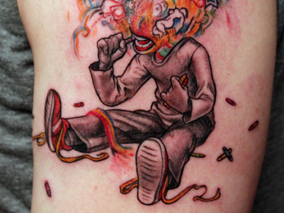 Crayon Eater Tattoo crayon eater james jean shawn barber