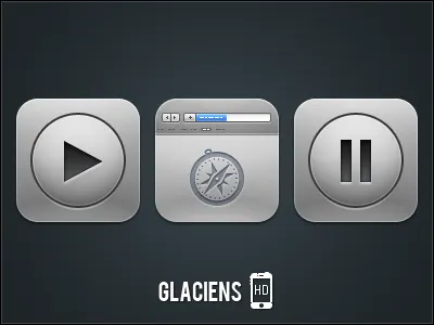 Glaciens - iTunes and Safari