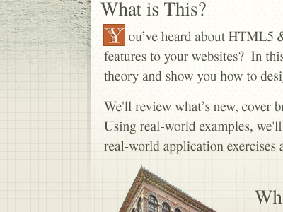 What is This? art texture typography web