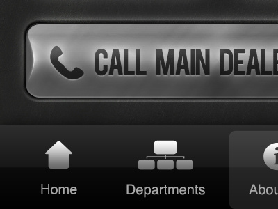 App Button button call iphone texture ui