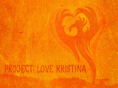 Project: Love Kristina fire heart kristina love orange phoenix project red rogie yellow