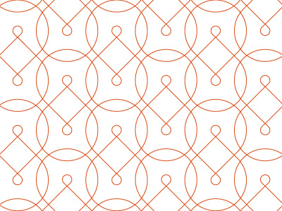 Repeating Pattern orange pattern personal white