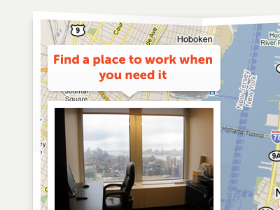 Map map offices orange