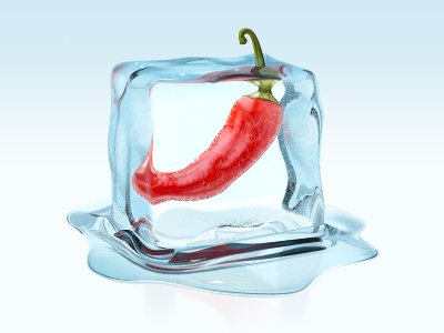 Ice ice baby - icon/illustration cuberto icon icons