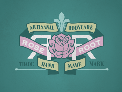 R&R2 beeteeth body care branding hand made soap label