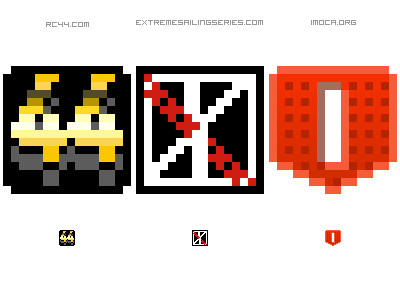 New Favicons .ico black favicon favicons gold pixel red web website white yellow