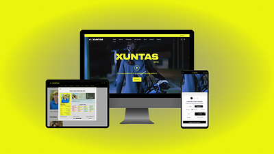 Xuntas - Women's Golf Non-profit app best branding design dev engaging figma golf nextjs non platform profit shopify sport ui web women wordpress xuntas