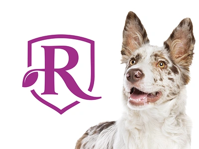 Redbud Sport Dog League Branding brand agency canada brand design agency branding agency branding agency canada canadian branding agency canadian logo designer dog logo dog logo design dog logo designer fuchsia logo design canada logo designer logo designer canada magenta ontario logo design purple r logo redbud shield logo toronto logo design