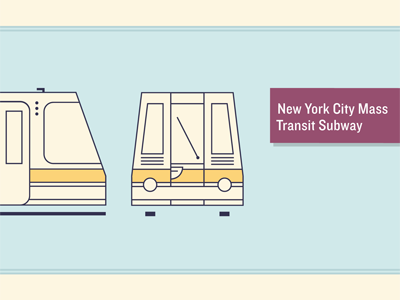 Infographic page four illustration infographic knockout subway train