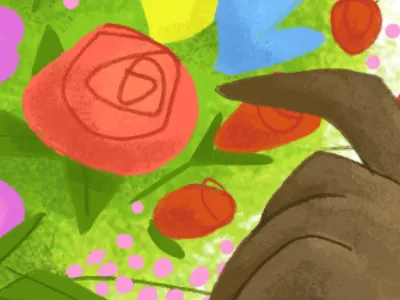 Flowers flowers illustration pencil photoshop