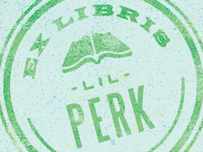 Ex Libris book stamp